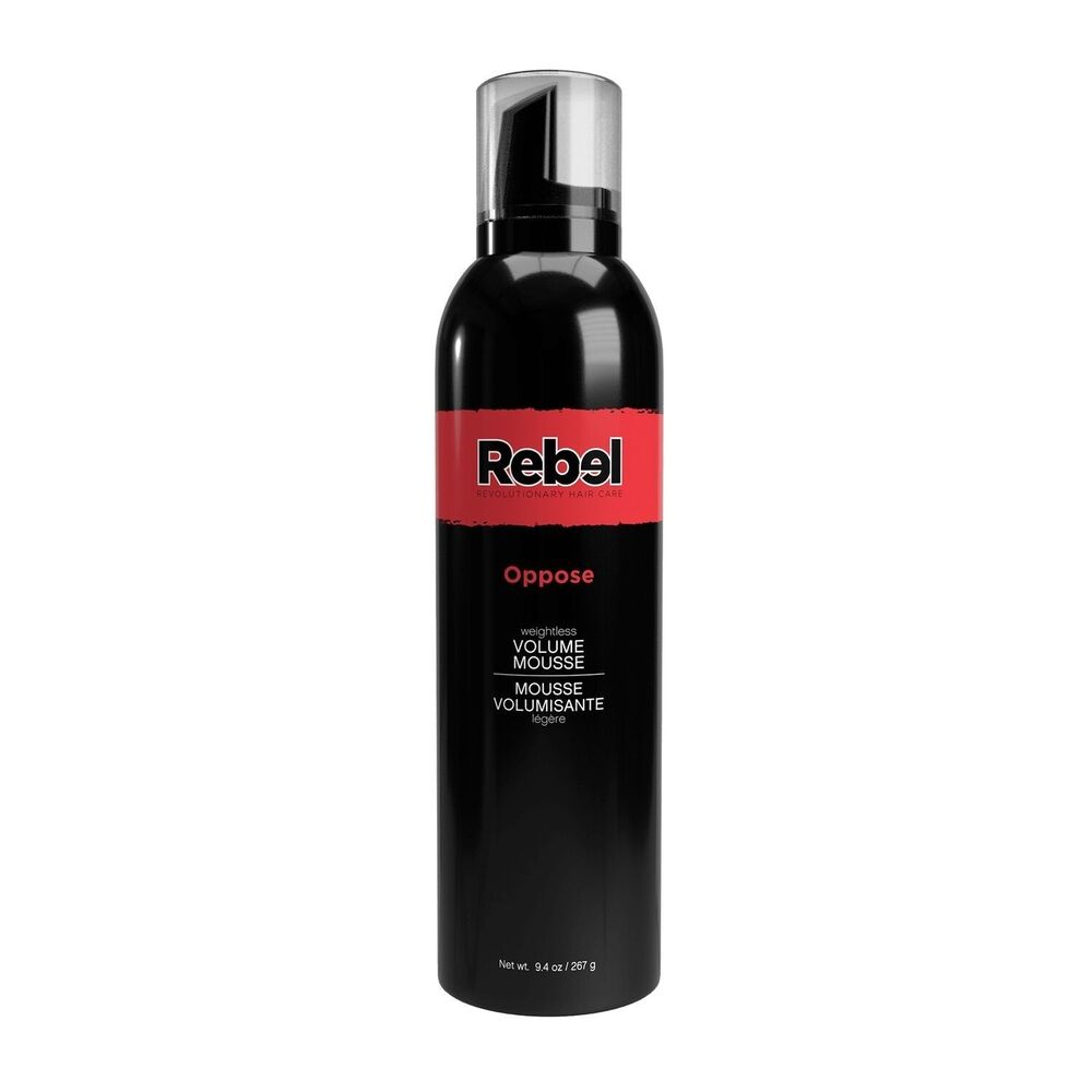 Rebel Oppose Weightless Volume Mousse 9.4 Oz Fine Limp Hair Volumizing Styling